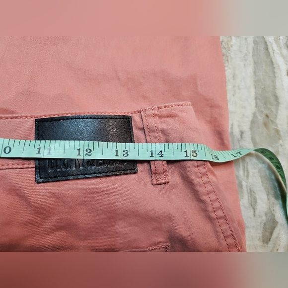 DKNY Jeans Women’s Slim Stretch Pants Rust Red Size 29 - Picture 9 of 11